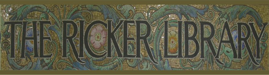 the Ricker Library mosaic