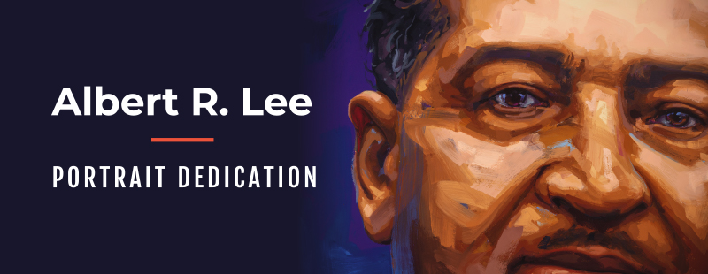 Albert R. Lee Portrait Dedication